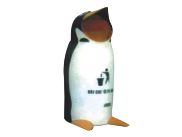 Bán thùng rác hình chim cánh cụt giá rẻ - 0967788450 Ms Ngọc