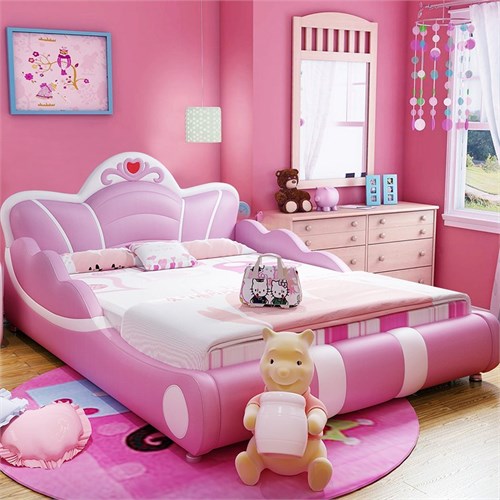 Nếu bạn muốn cho con gái của mình trở thành một công chúa thực sự, hãy trang bị cho cô ấy một chiếc giường ngủ công chúa đầy lãng mạn và sang trọng. Với thiết kế cầu kỳ và màu sắc tươi sáng, giường ngủ này chắc chắn sẽ khiến bé yêu của bạn hạnh phúc kinh ngạc.