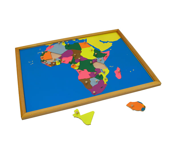 Ghép hình bản đồ châu Phi
